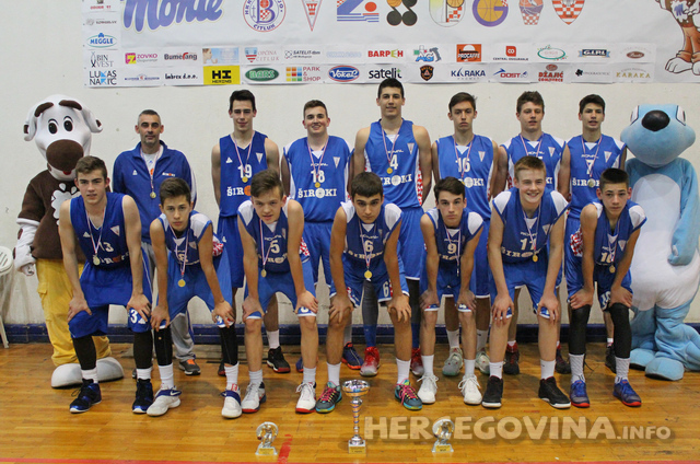 Mladi košarkaši Širokog Brijega osvojili međunarodni turnir u Čitluku