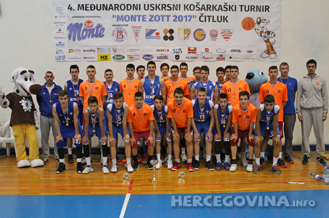 Mladi košarkaši Širokog Brijega osvojili međunarodni turnir u Čitluku