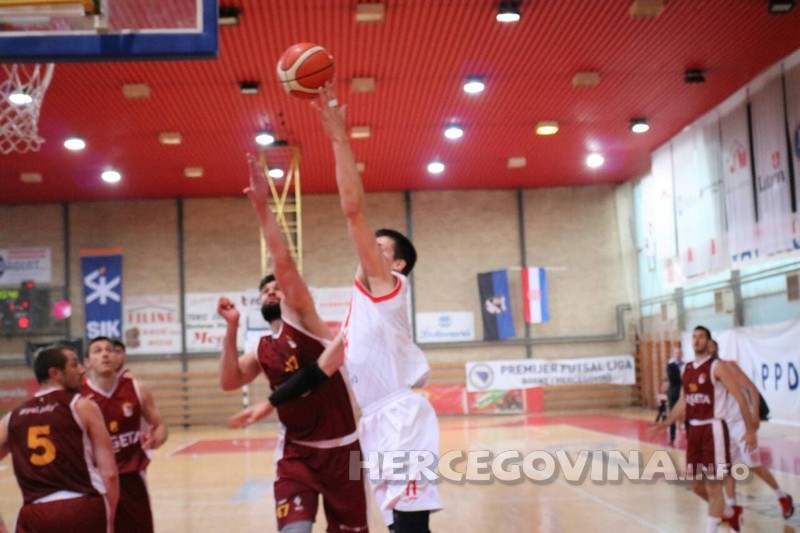 HKK Zrinjski - KK Bosna 67:76