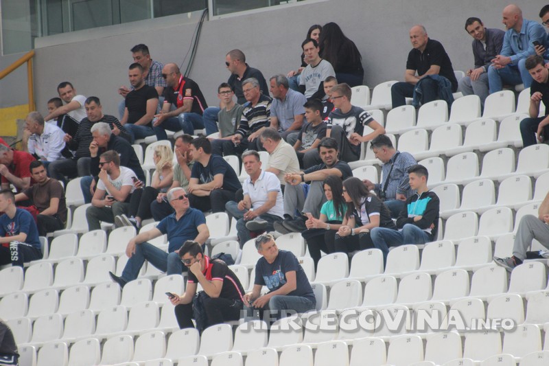 Pogledajte tribine stadiona HŠK Zrinjski sa subotnje utakmice