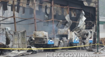 Mostar: Požar u Bingu nije podmetnut 