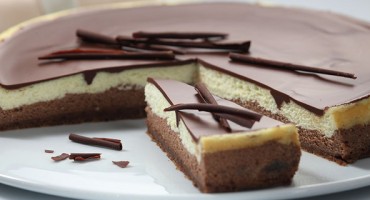 Čokoladni cheesecake	, desert, recept