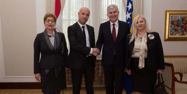 Dragan Čović se sastao sa delegacijom Visokog sudskog i tužiteljskog vijeća BiH