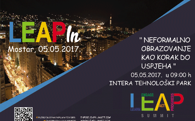 LEAPin Mostar – uvod u jednu od najvećih regionalnih konferencija za mlade