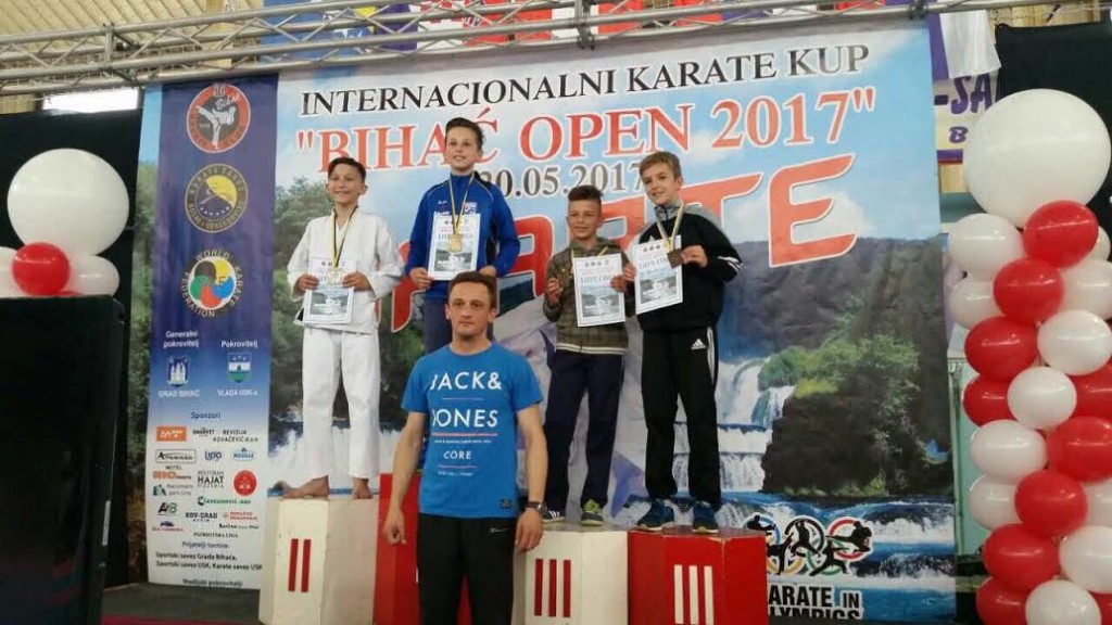 Karate Klub Široki Brijeg zabilježio odličan nastup u subotu u Bihaću