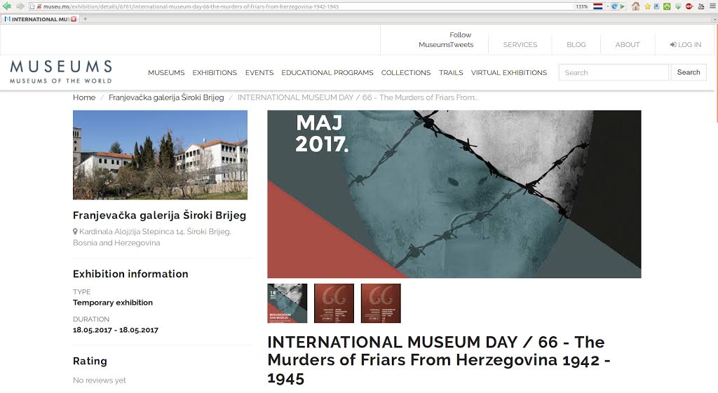 Široki Brijeg: Franjevačka galerija organizira izložbu pod nazivom »66«