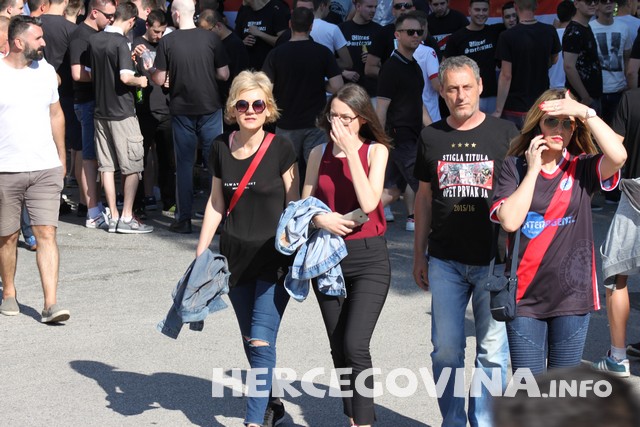 HŠK Zrinjski: Pogledajte kako je bilo oko stadiona prije utakmice protiv Slobode