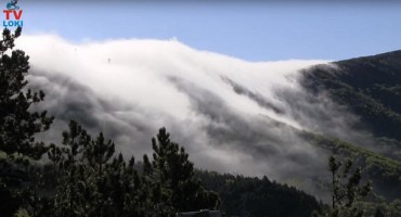 Prirodni spektakl kraj prijevoja Vratnik