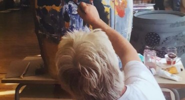 FPMOZ: Josip Ivanović na Likovnoj koloniji Krešimir Ledić u Mostaru