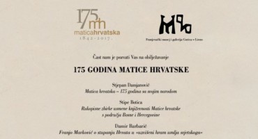 Livno: 175. godina postojanja Matice hrvatske