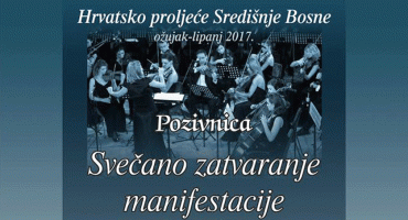 Svečana završnica Hrvatskog proljeća