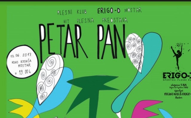 Mostar: Plesna predstava Petar Pan !!!!