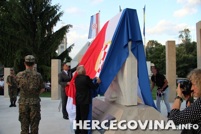 Mostar: Otkriven spomenik poginulim pripadnicima IV. bojne Tihomir Mišić 