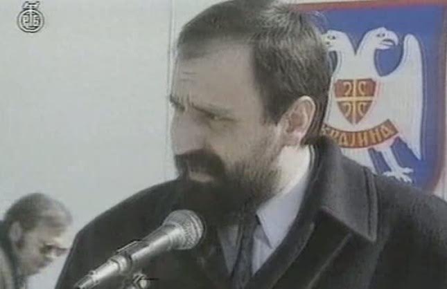 Ratni zločinac Goran Hadžić jedan je od utemeljitelja i osnivača SDSS