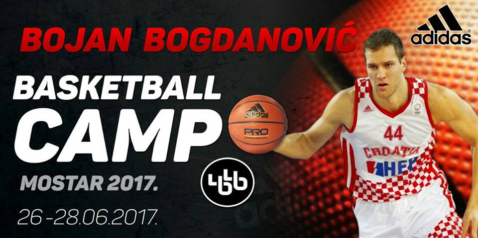 Bojan Bogdanović basketball camp u Mostaru