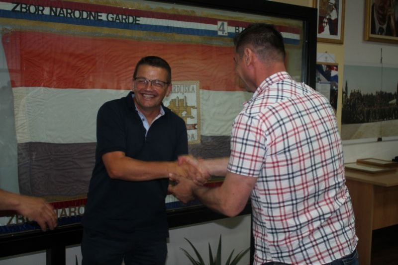Hrvoje Pupić Vurilj, novi predsjednik Udruge veterana 4. gardijske brigade