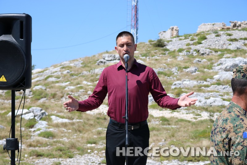 Mostar: Blagosovom spomenika braniteljima na Merdžan glavi zavšene Lipanjske zore