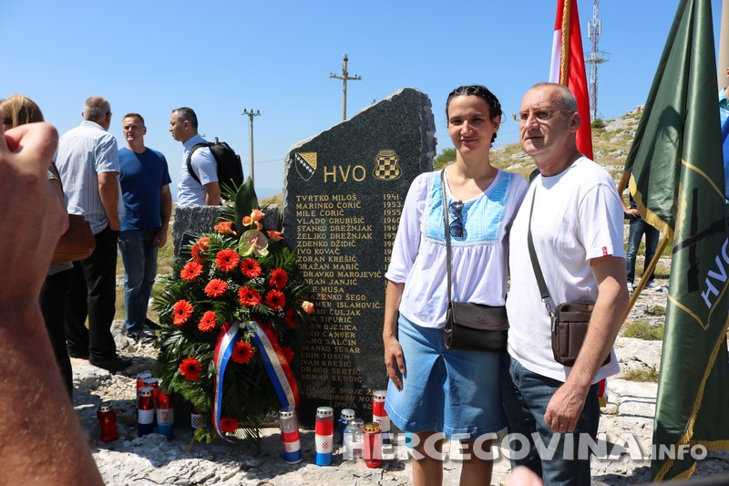 Mostar: Blagosovom spomenika braniteljima na Merdžan glavi zavšene Lipanjske zore