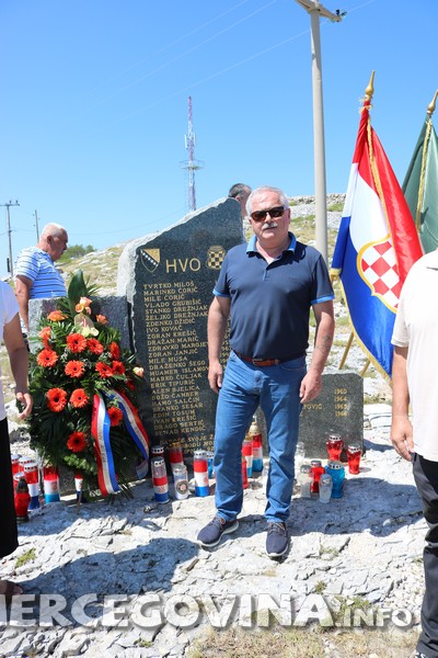 Mostar: Blagosovom spomenika braniteljima na Merdžan glavi zavšene Lipanjske zore