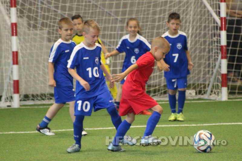 Najmlađi nogometaši Zrinjskog i u drugoj utakmici danas bolji od svojih vršnjaka iz Sloge