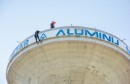 Hrabri HGSS-ovci obnovili napis na Aluminijevu vodotornju, vježbajući na 30 m visine