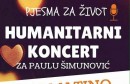 Humanitarni koncert Pjesma za život za Paulu Šimunović