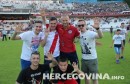 HŠK Zrinjski: Pogledajte radost navijača i nogometaša na terenu poslije utakmice protiv Slobode
