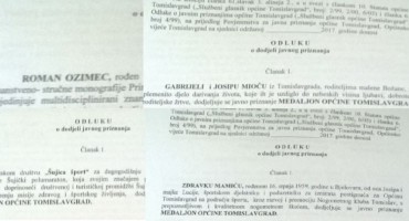 Roditelji iz Tomislavgrada koji su donirali organe preminule kćeri dobit će najviše odlikovanje