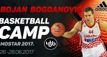 Bojan Bogdanović basketball camp u Mostaru