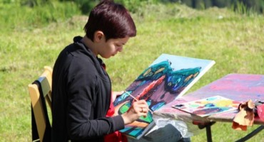 Umjetnost u šumi zaboravljenog kraljevstva