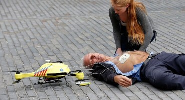 dron-defibrilatori , srčani udar