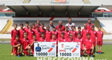 HŠK Zrinjski: Mladi Plemići ugostili Tonija Šunjića i oca Marina Aničića