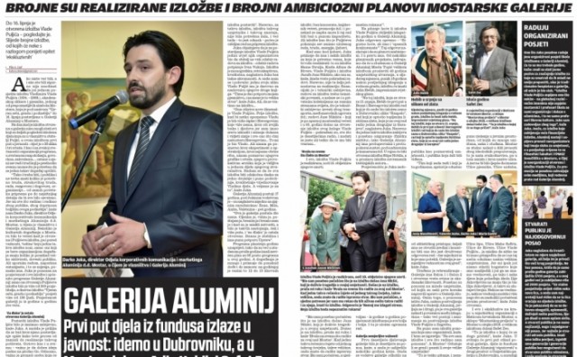 Galerija Aluminij, Aluminij Mostar