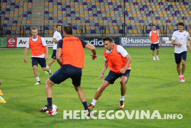 HŠK Zrinjski: Pogledajte kako je bilo na večerašnjem treningu u Mariboru