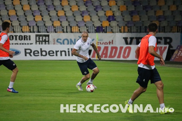 HŠK Zrinjski: Pogledajte kako je bilo na večerašnjem treningu u Mariboru