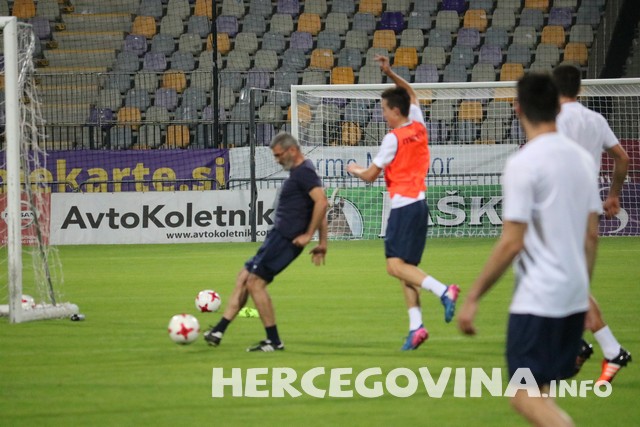 HŠK Zrinjski: Pogledajte kako je bilo na večerašnjem treningu u Mariboru