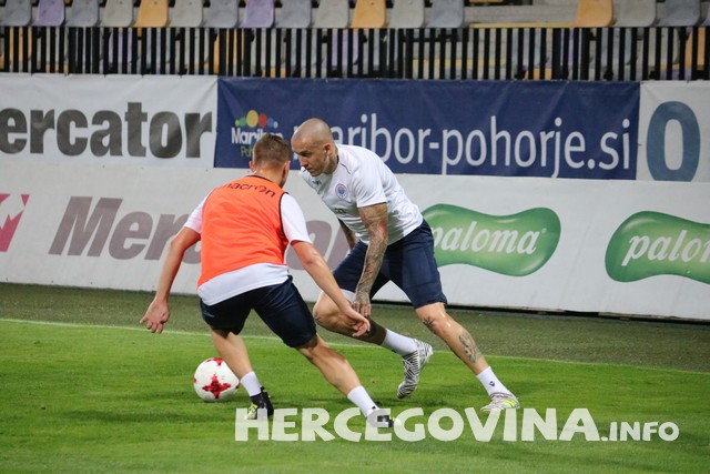 HŠK Zrinjski: Pogledajte kako je bilo na večerašnjem treningu u Mariboru