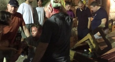 napad, Mostar, napad, navijači, Mostar