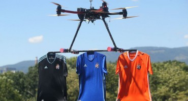 Dinamo dronom predstavio nove dresove