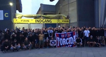 Navijače Hajduka napali danski huligani