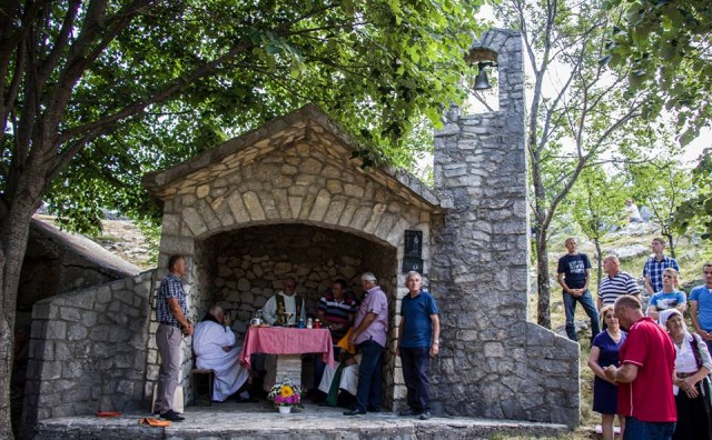 Fra Luka Marić govorio svetu misu na jednom od najstarijih svetišta u Hercegovini