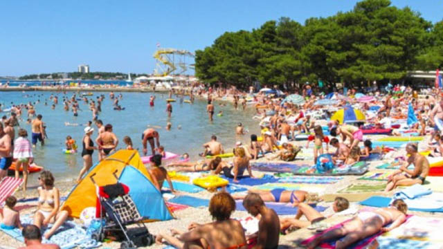 vodice plaža