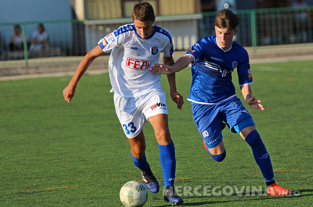 Kadeti Širokog Brijega slavili protiv Željezničara, poraz pionira