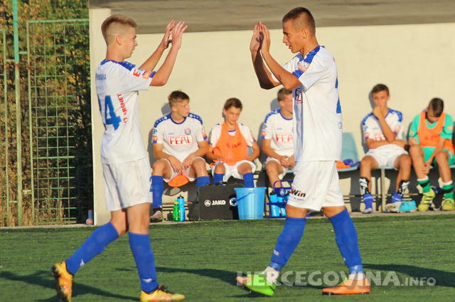 Kadeti Širokog Brijega slavili protiv Željezničara, poraz pionira