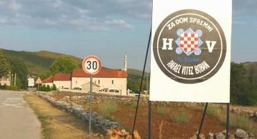 Slivno: Murali u čast Hrvatske vojske