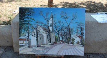 6. POSUŠKI KAMENDANI: Likovne kolonije na kojima se crtaju motivi naših kamenih građevina