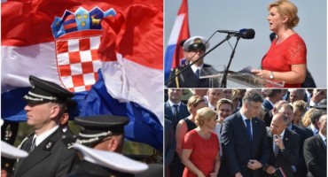 Kolinda Grabar Kitarović, knin,  Dan pobjede i domovinske zahvalnosti 