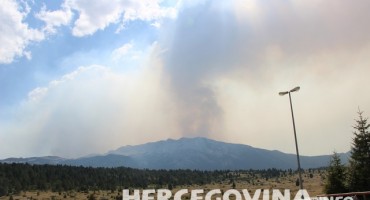 I dalje bjesni veliki požar na Čvrsnici