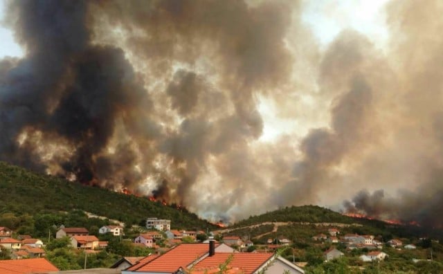 Čapljina, požar, Čapljina, požar