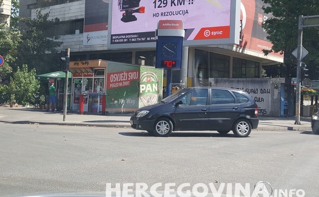 most, vrućina, ljetna vrućina, Mostar